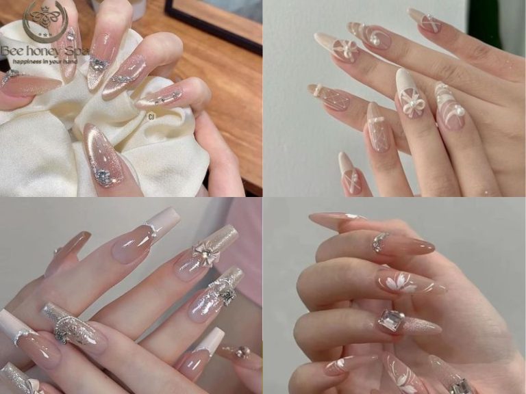 Beautiful Bridal Nail Designs