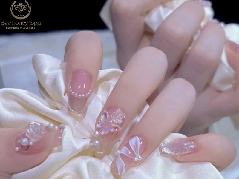 Beautiful Bridal Nail Designs