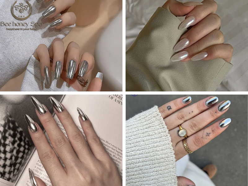 Mirror Chrome Nails