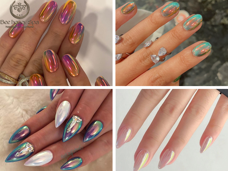 Mirror Chrome Nails