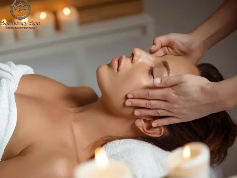 Scalp Massage While Washing Hair