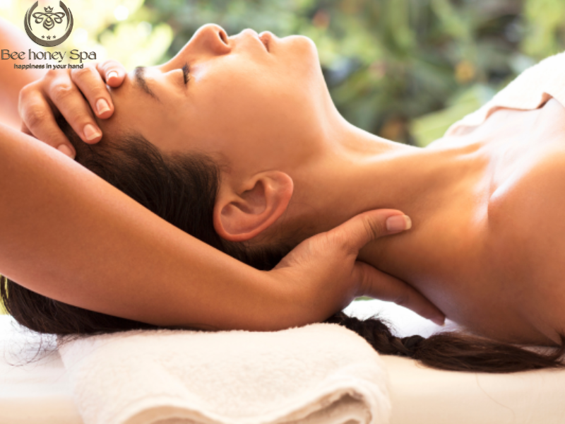 Scalp Massage While Washing Hair